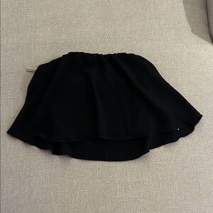 Aritzia Cropped Flowy Strapless Top